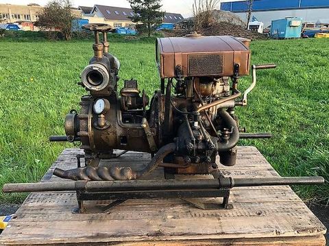 Die Motorspritze Breuer-Höchst von 1929, die erste Motorspritze im Landkreis Erlangen