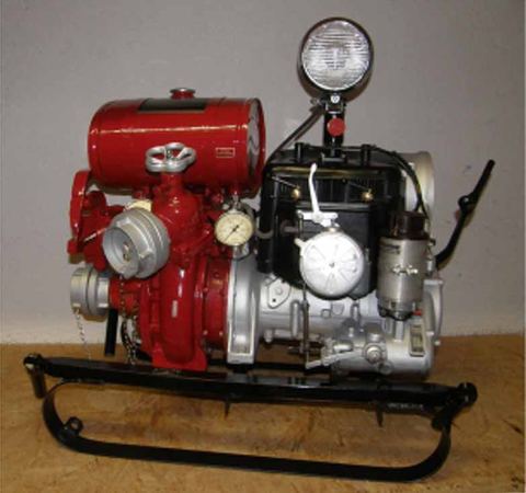 Tragkraftspritze TS 6/6 (Beispielbild der Feuerwehr Sonthofen)
